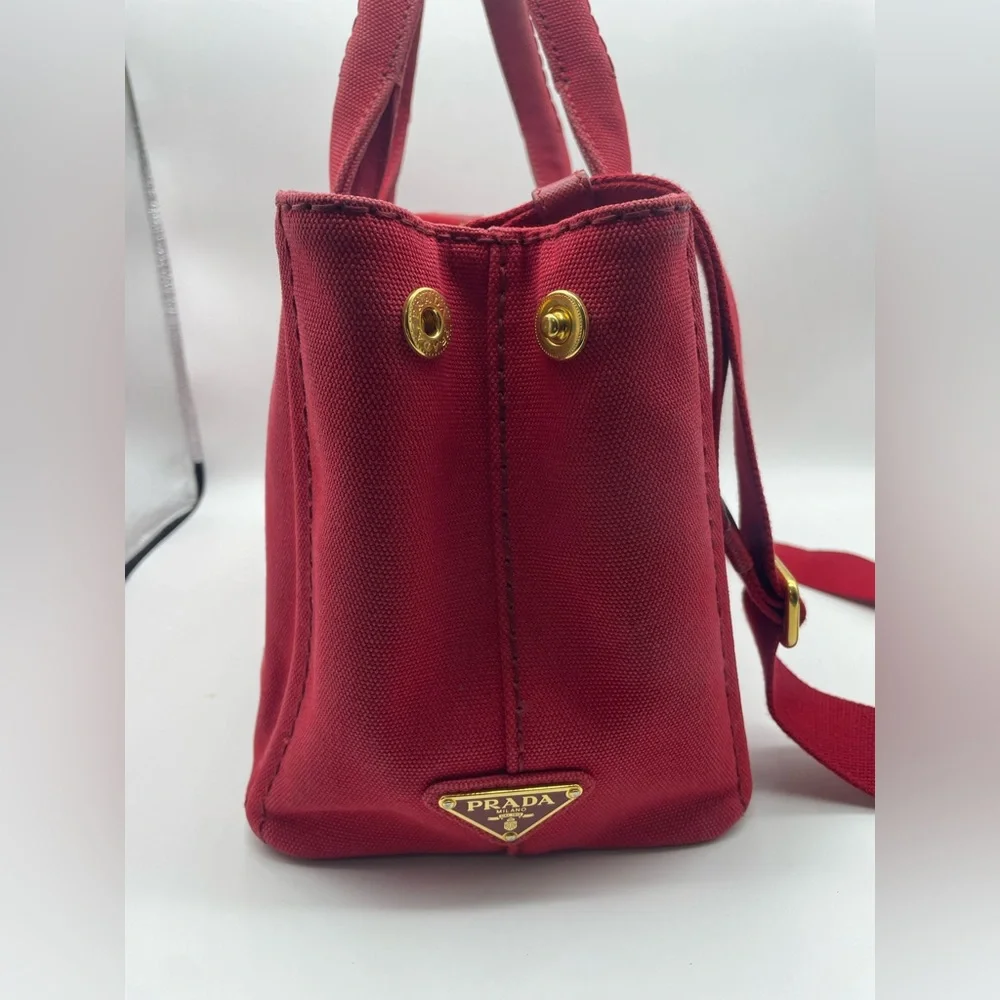 Prada Canapa Two Way Bag - Picture 4 of 15